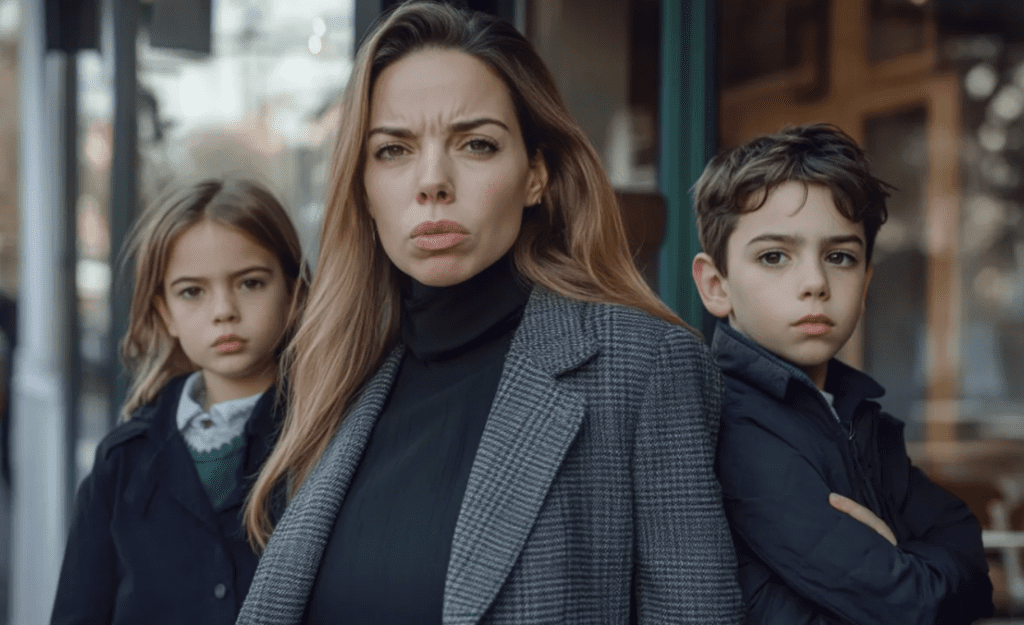 Med titeln mamma tog min plats på kaféet — hennes ansikte blev rött efter att jag lärde henne en lektion