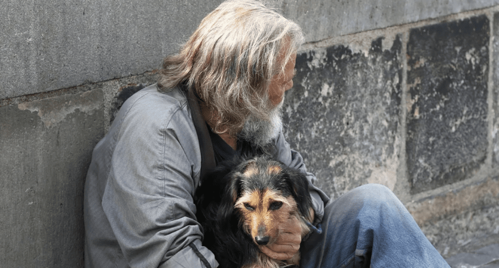 Hemlös man bad mig ta hans hund – en månad senare fick jag ett mystiskt brev