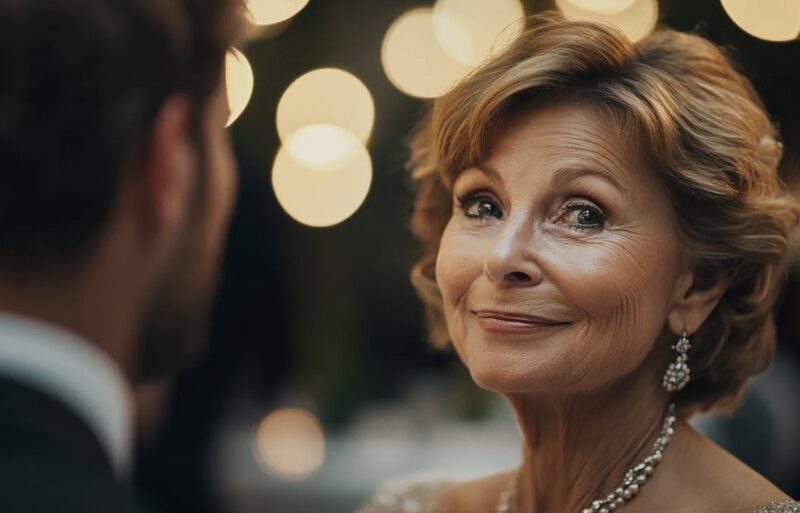 Min styvsons fästmö sa till mig "Bara riktiga mammor får plats längst fram" - så jag såg bröllopet bakifrån ... tills min pojke vände sig om