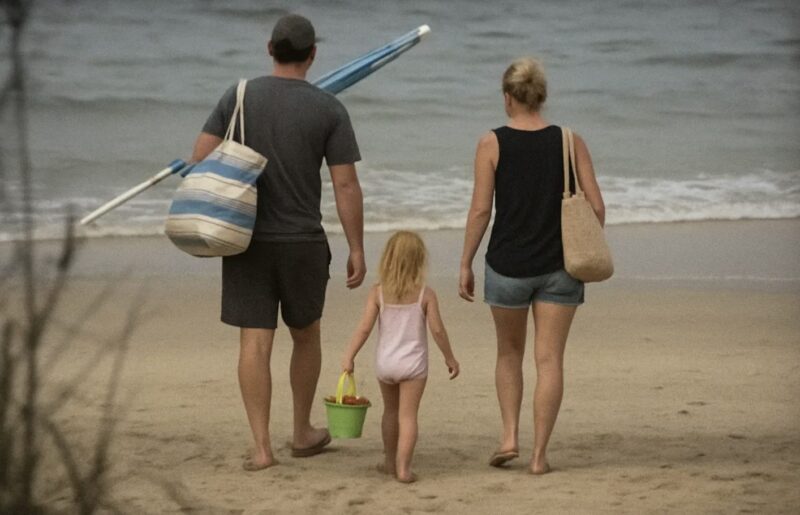 Jag trodde att min man var död tills jag såg honom koppla av på stranden med en annan familj — Dagens berättelse
