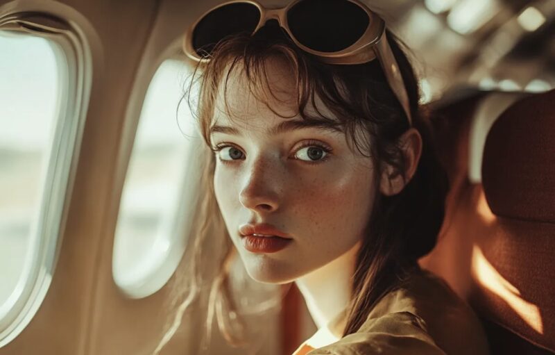 Flygvärdinnan kom fram till mig och sa: "Stanna kvar efter landning, piloten vill prata med dig personligen."