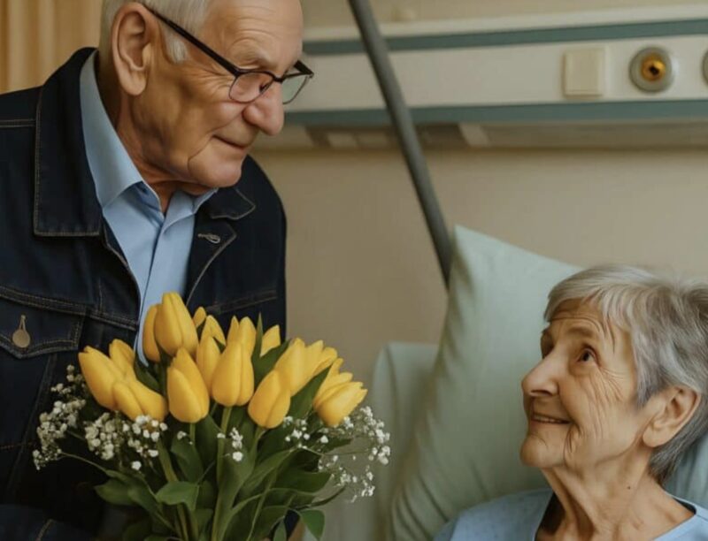 En främling kom varje dag med blommor till en sjuk mormor som bara hade en månad kvar att leva: en dag bestämde jag mig för att ta reda på varför han gjorde detta