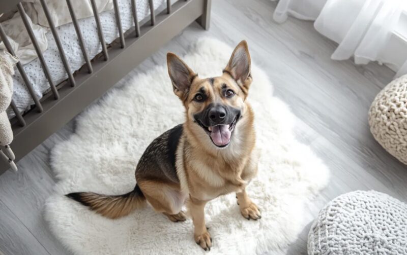 Vår hund slutade inte skälla på vår nyföddes spjälsäng — Det jag upptäckte under madrassen gjorde mig helt chockad