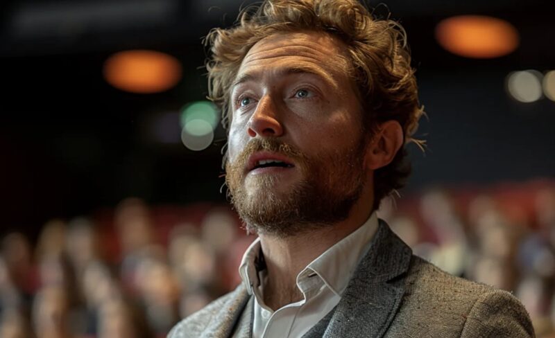 Jag besökte min mans klass på universitetet - När jag såg mitt ansikte på hans föreläsningsbild hoppade jag till