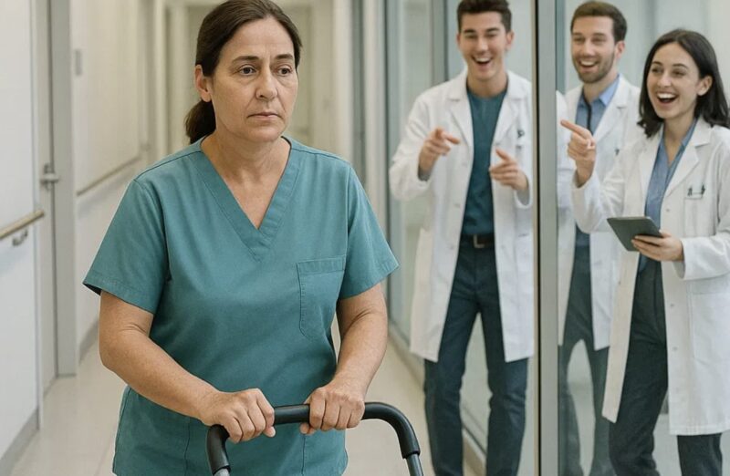 De kallade in vaktmästaren i VIP-rummet som ett skämt – men hennes diagnos lämnade läkarna mållösa