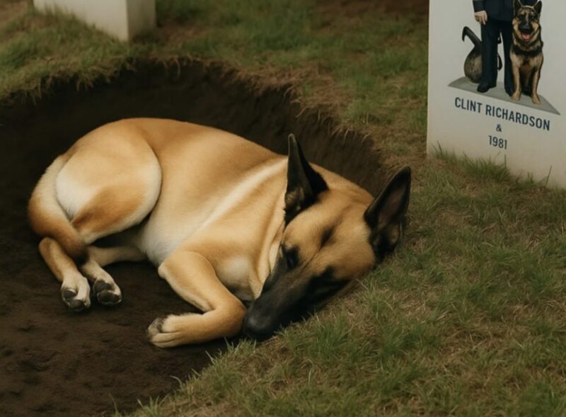 Hunden kom till kyrkogården till sin ägare varje dag och grävde i marken: alla trodde att djuret bara var ledsen, tills de fick veta den hemska sanningen.