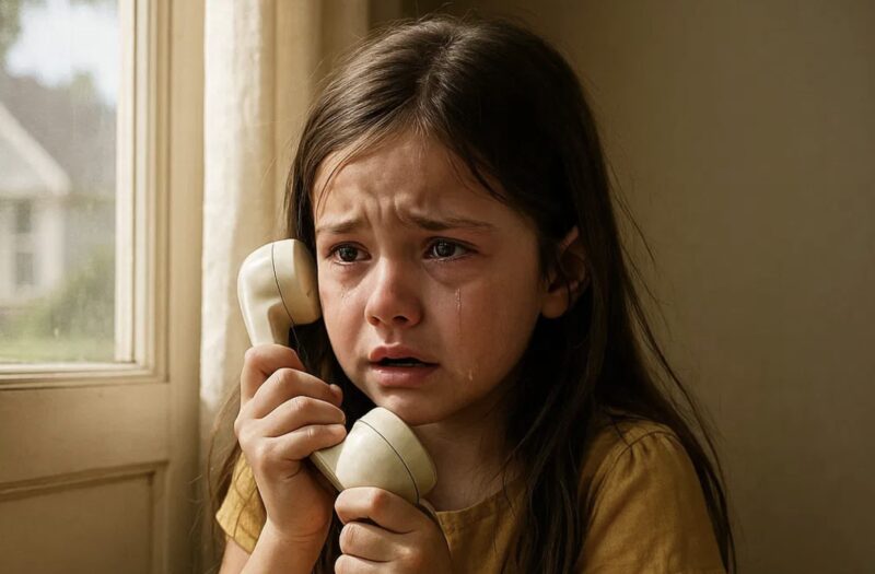 Liten flicka ringer 112: ”Det var min pappa och hans vän…” — Sanningen fick alla att gråta