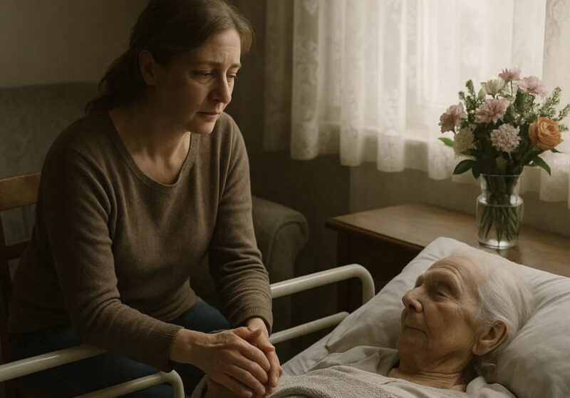 Jag tog hand om min mor till hennes sista andetag – men min bror tog huset och lämnade mig utan någonting