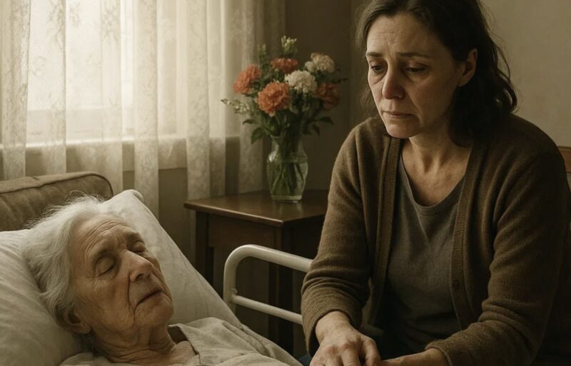 Jag tog hand om min mor till hennes sista andetag – men min bror tog huset och lämnade mig utan någonting