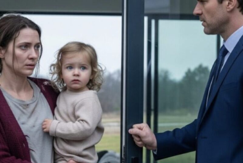 ”Kan jag städa ditt hus för en tallrik mat?” – Men när miljonären såg henne frös han till.