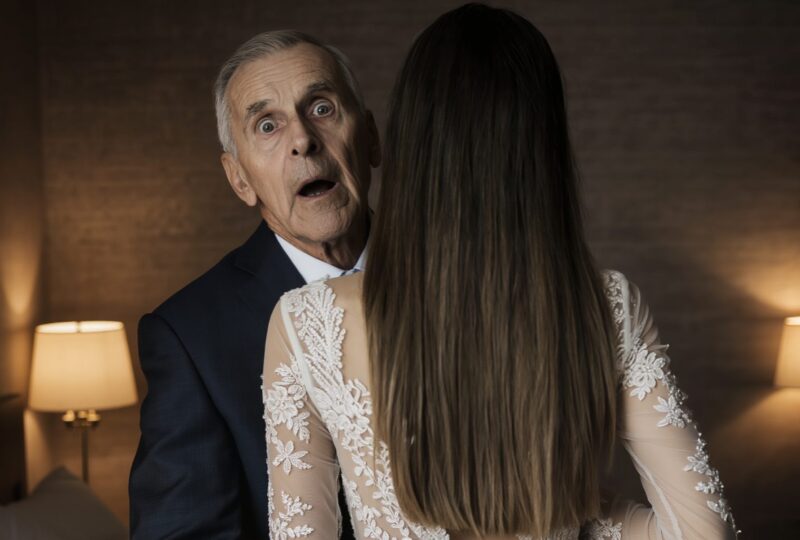 Vid 65 års ålder gifte en man om sig med sin väns unga dotter: men på deras bröllopsnatt, när han tog av henne hennes brudklänning, såg han något fruktansvärt.