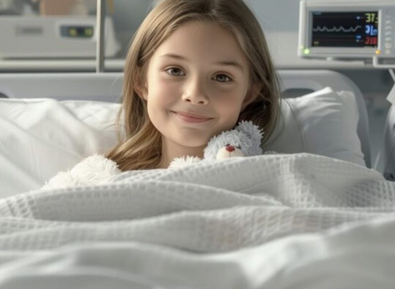 En läkare undersökte min sjuka 8-åriga dotter när hon viskade något som fick honom att stelna till. Han ringde omedelbart säkerhetsvakten och sa: ”Låt inte hennes mamma gå.”