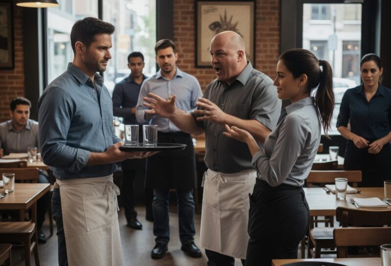 En miljonär förklädde sig till servitör på sin egen restaurang – upptäckten gjorde honom mållös