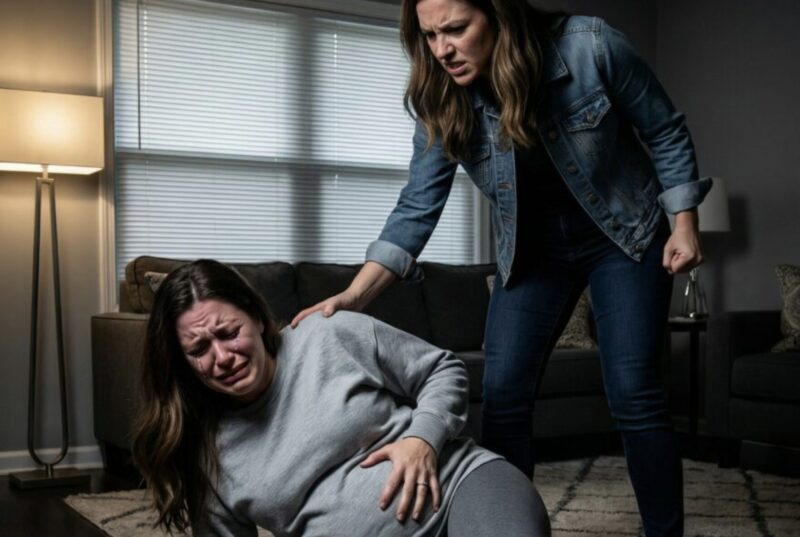 När jag var gravid i åttonde månaden försökte min giriga svägerska ta de 150 000 dollar som var avsedda för mina barn medan min man var borta.