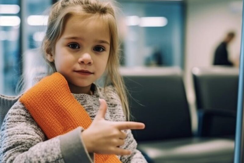 En liten flicka gick till en polisstation för att erkänna ett allvarligt brott, men det hon sa chockerade polisen fullständigt.