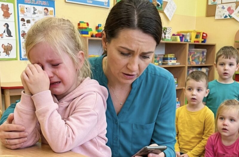 5-årig flicka vill inte sitta i skolan – läraren tittar på hennes kjol, gråter och ringer 112