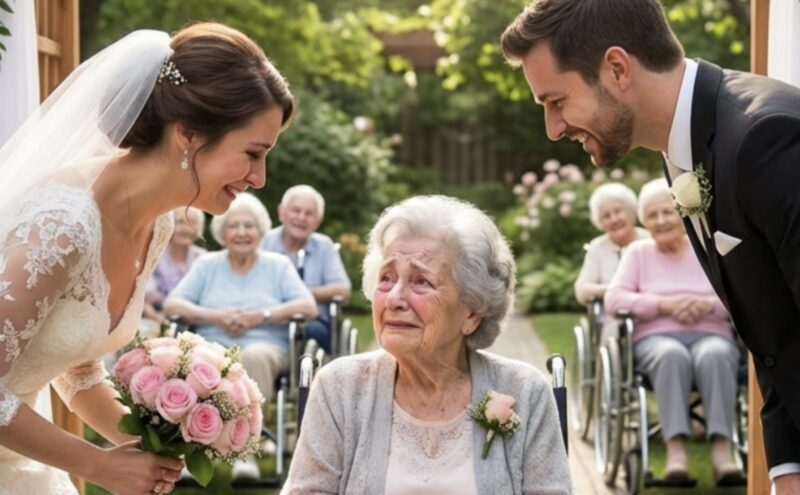 Vi höll bröllopet på ett vårdhem så att min mormor kunde se mig gifta mig. Min mamma grimaserade: ”Vad deprimerande… nämn det inte ens.” Min syster skrattade: ”Slå upp det så kallar de det ett ’fattigdomens bröllop’.”