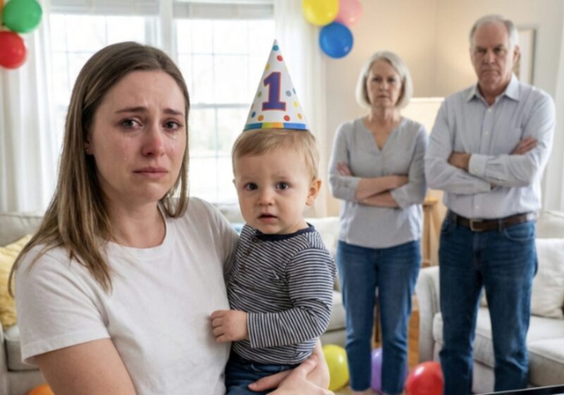 ”Vi känner inte igen det här barnbarnet.” – Mina själviska föräldrar hoppade över min sons ettårsdag. Jag sa åt dem att aldrig be om pengar igen. De skrattade, tills de kollade sin inkorg.
