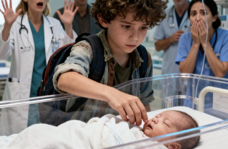 Huit médecins de renom ont renoncé à tenter de sauver le bébé d'une milliardaire… jusqu'à ce qu'un jeune sans-abri remarque ce que tous les autres avaient manqué.