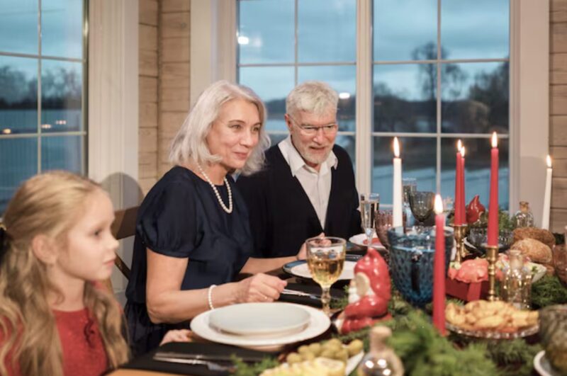 ”Det ser ut som att någon kom in med stor aptit idag”, kommenterade min svärson hånfullt.