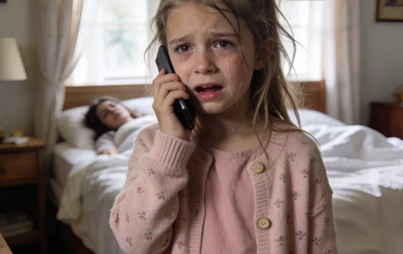„Bitte… Meine Brust tut weh“, flüsterte ein 7-jähriges Mädchen um 2:17 Uhr morgens – was die Polizei Minuten später in ihrem Haus vorfand, schockierte alle.