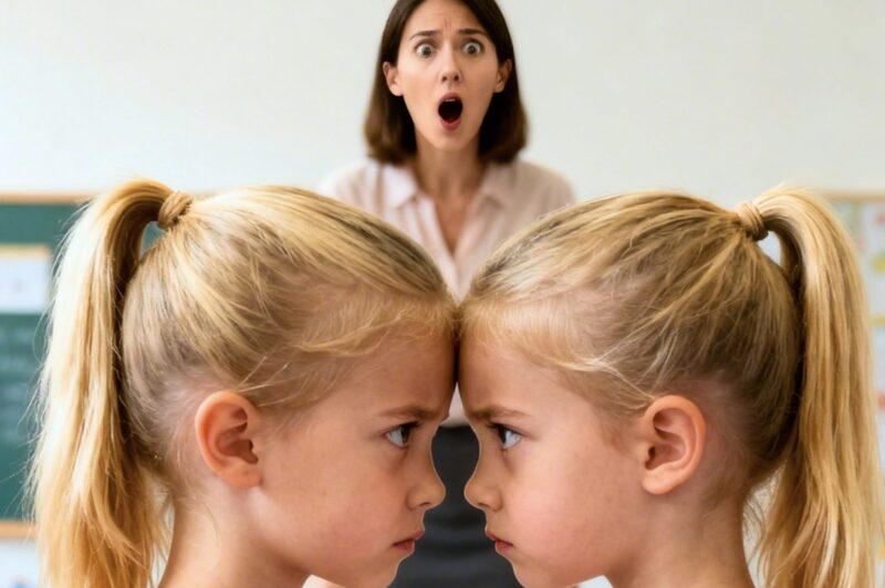 Varje dag, när min dotter kom ut från förskolan, brukade hon säga till mig: ”Det finns en flicka hemma hos min lärare som ser precis ut som jag.”
