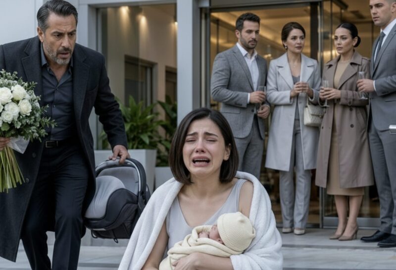Jag hittade min systerdotter barfota utanför sjukhuset, där hon kramade sitt nyfödda barn, och när hon visade mig meddelandet ”Huset är inte längre ditt” förstod jag att hennes man inte hade övergivit henne: han hade förberett en grym fälla.