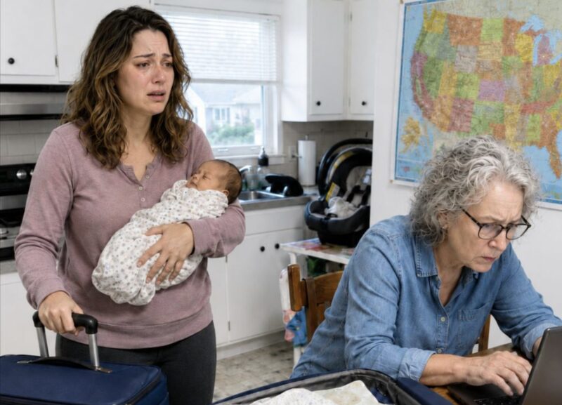 04:30 – Min man kom äntligen hem. Jag var ensam och höll vår två månader gamla bebis medan jag lagade mat till hela hans familj. ”Skilsmässa”, sa han. Jag varken grät eller bråkade – jag bara höll mitt barn hårdare, packade en resväska och gick ut. De hade ingen aning om vad som skulle hända härnäst.