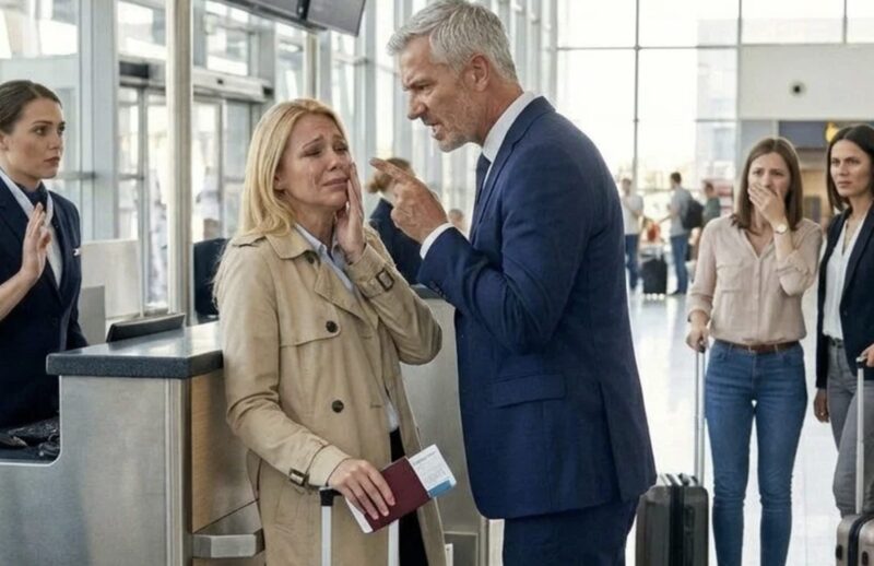 Min pappa gav mig en örfil på flygplatsen för att jag vägrade ge min yngre syster min plats i första klass ... och sekunder senare insåg hela min familj att jag hade betalat hela resan själv.
