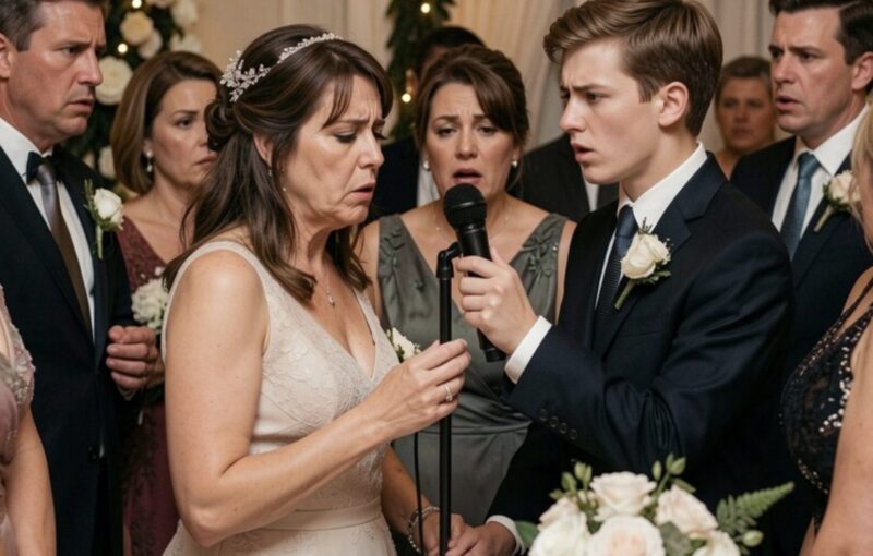 Jag satt som stelfrusen medan hela bröllopsfesten brast ut i skratt. Min brors brud hade just kallat mig för en ledsen ensamstående mamma, och min egen mamma tillade att jag var som ett rea-plagg med en trasig etikett.