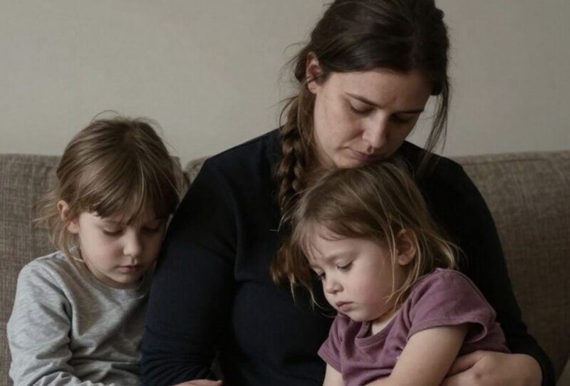 Mina 6-åriga tvillingpojkar skrek i panik när poliser satte handbojor på deras barnflicka. ”Hon stal från den här familjen,”